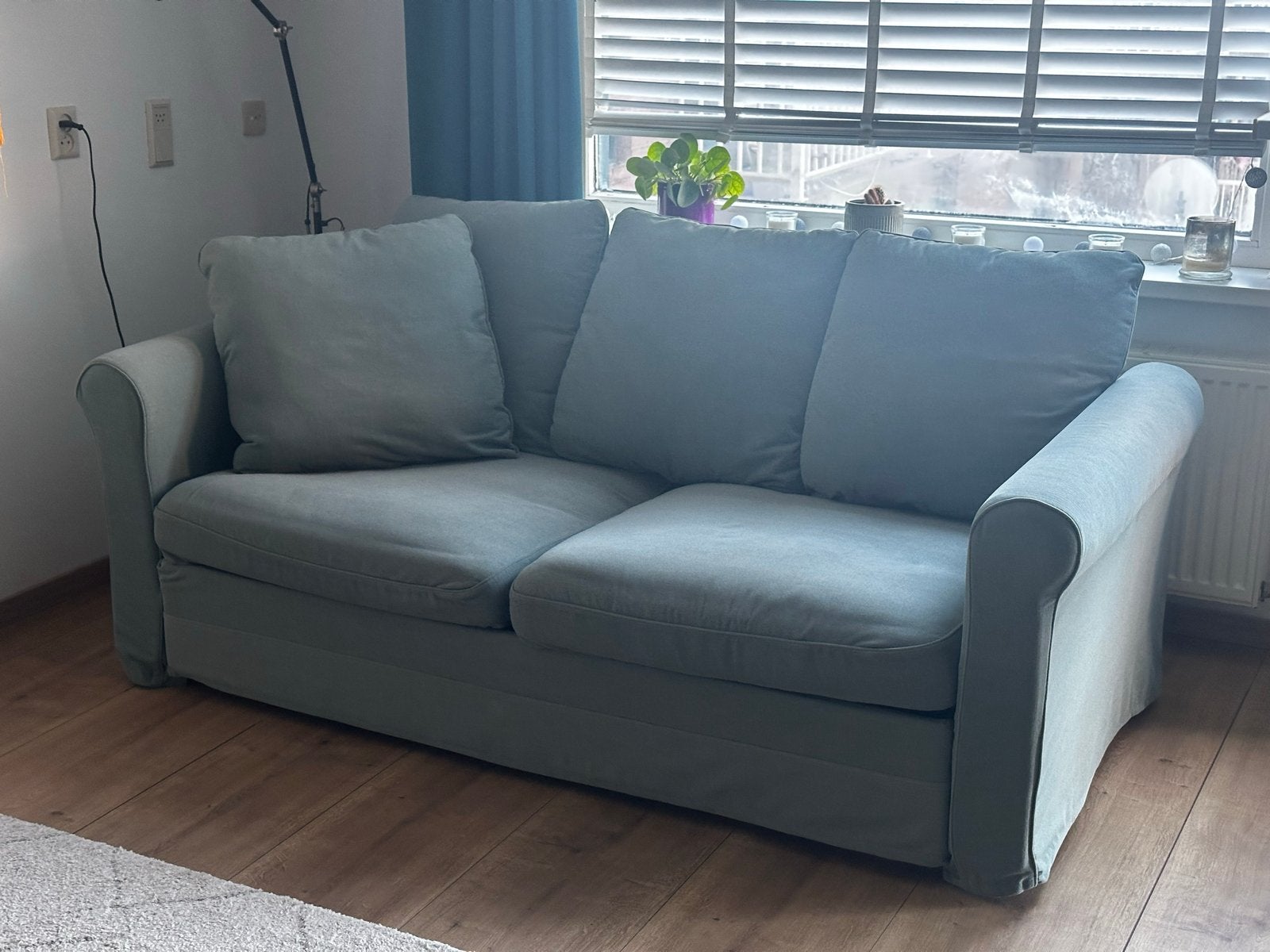 Ikea Gronlid 2-zits slaapbank - Zo goed als nieuw, rookvrij, Huis en Inrichting, Banken | Bankstellen, Ophalen, 150 tot 200 cm