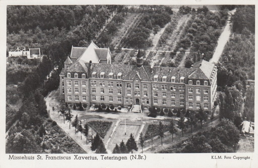 Teteringen - Missiehuis (KLM), Verzamelen, Verzenden, 1940 tot 1960, Gelopen, Noord-Brabant