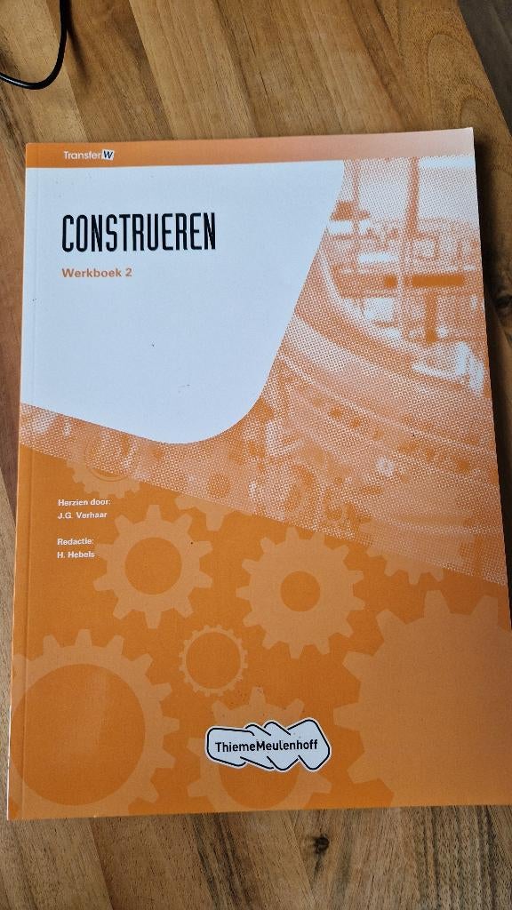 Construeren werkboek 2, Hersche en verhaar, Zo goed als nieuw, Ophalen, Metaaltechniek