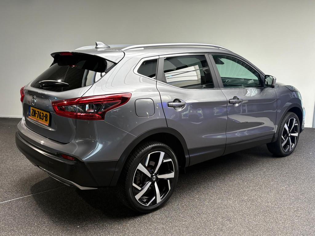 Nissan Qashqai 1.2 Tekna + | Panoramadak | Stoelverwarming |, Voorwielaandrijving, Gebruikt, 4 cilinders, Met garantie (alle)