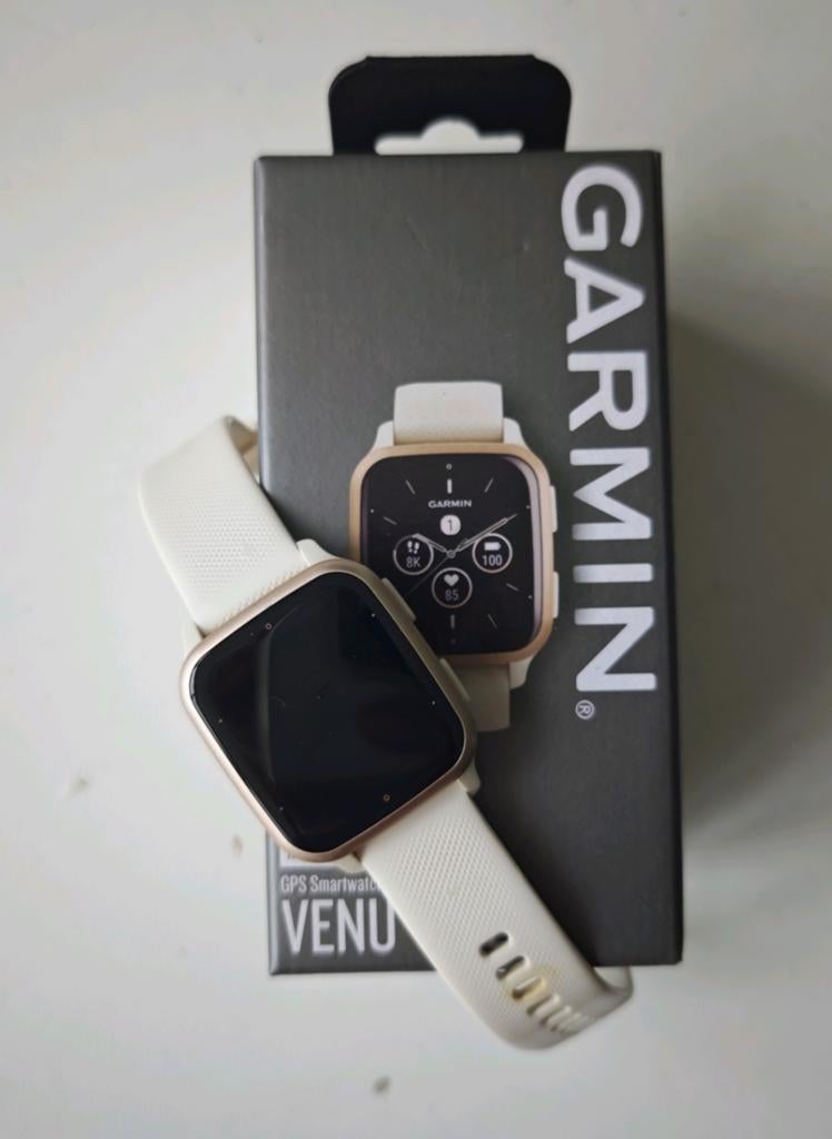 Garmin Venu SQ2 Music, Wit, Ophalen of Verzenden, Zo goed als nieuw, Garmin Venu SQ