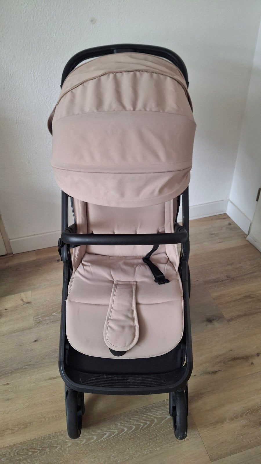 Little Dutch Comfort Buggy Beige - Incl. extra zonnekap, Ophalen, Zo goed als nieuw, Kinderwagen, Overige merken