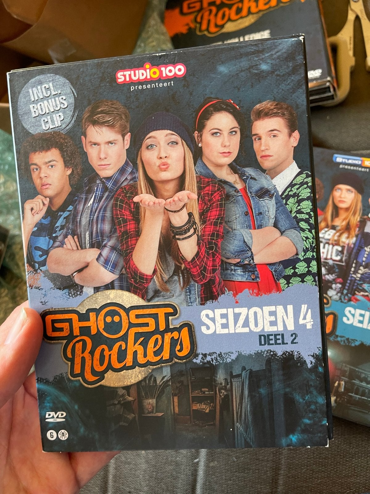 Ghost Rockers Seizoen 4 Deel 2 DVD - Studio 100, Avontuur, Ophalen of Verzenden, Zo goed als nieuw, Vanaf 6 jaar
