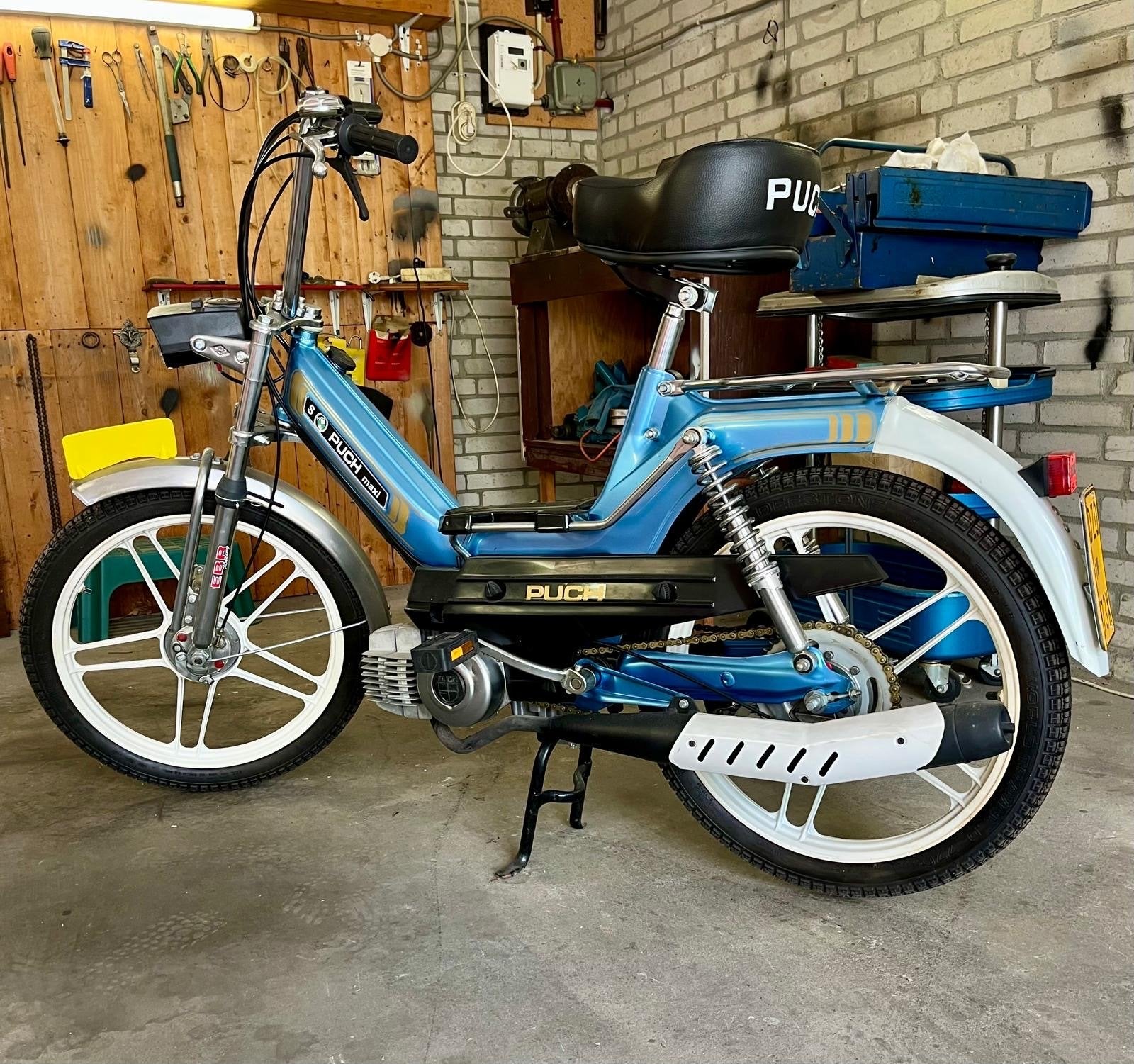 Puch Maxi S - Gerestaureerd met nieuwe motorrevisie, Ophalen, Maximaal 45 km/u, 0 versnellingen, Zo goed als nieuw