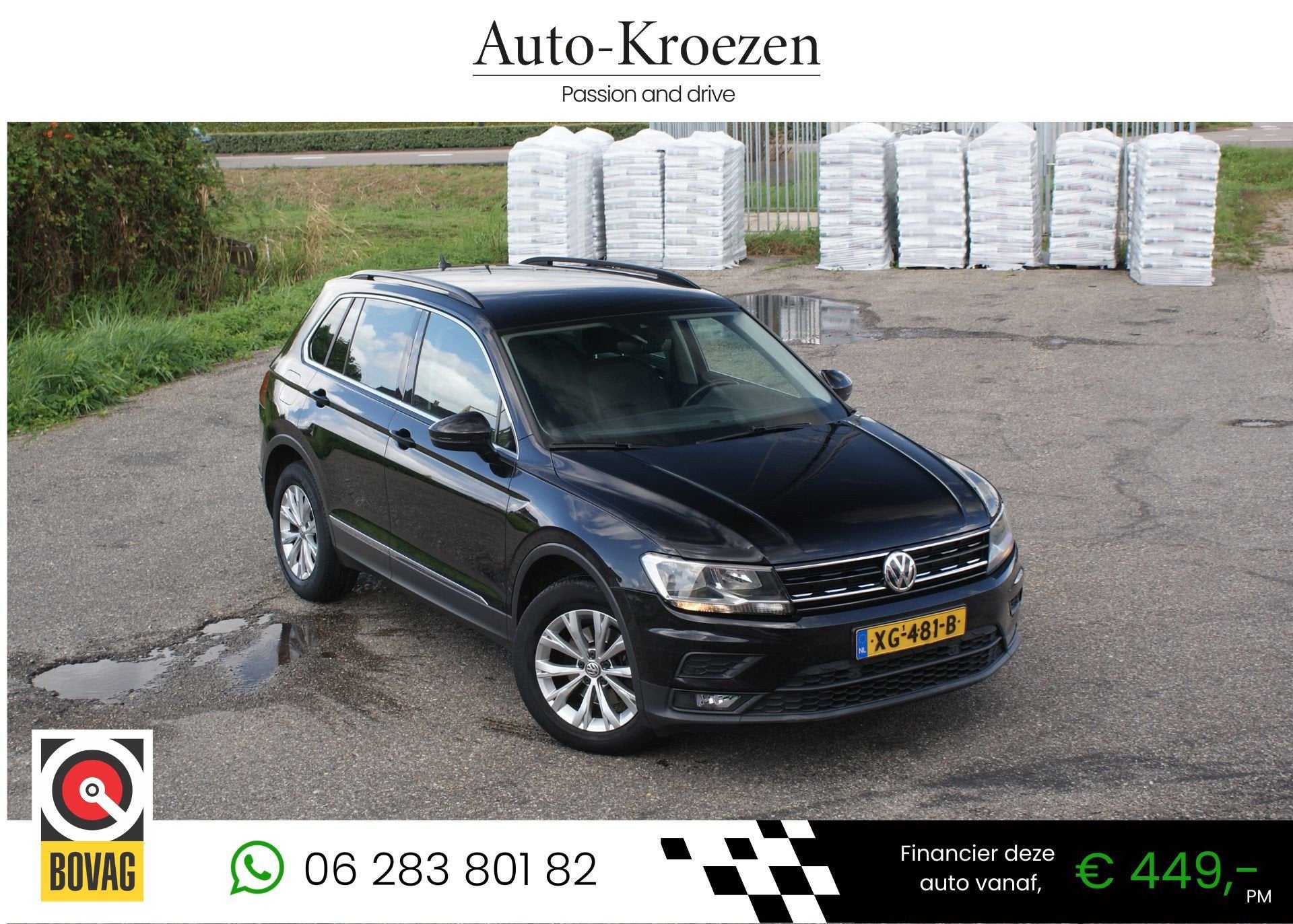 Volkswagen Tiguan 1.5 TSI ACT Comfortline | ACC | Automaat |, Auto's, Stof, 4 cilinders, 150 pk, Zwart