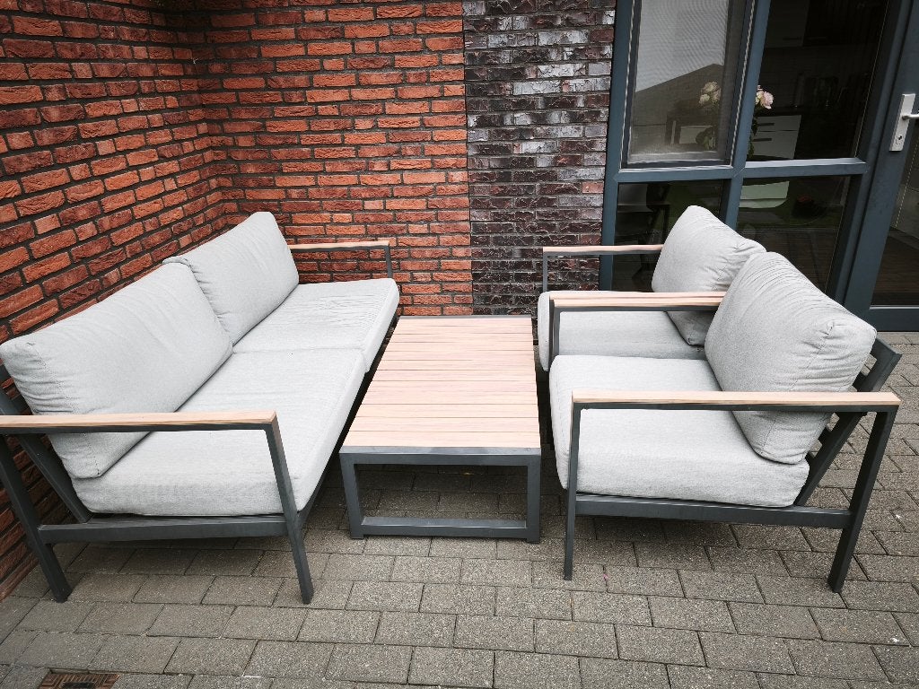 Tuin meubels, Tuin en Terras, Tuinsets en Loungesets, 4 zitplaatsen, Gebruikt, Bank, Ophalen of Verzenden