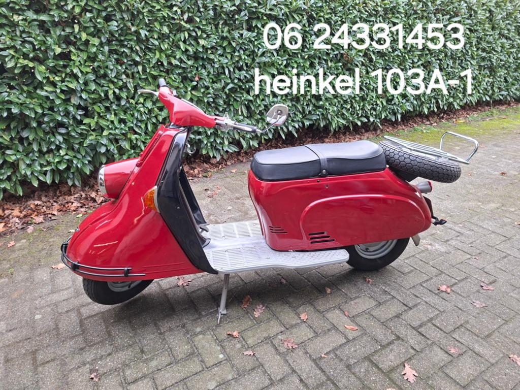 Een hele nette heinkel 103A - 1 met kenteken, Ophalen, Zo goed als nieuw