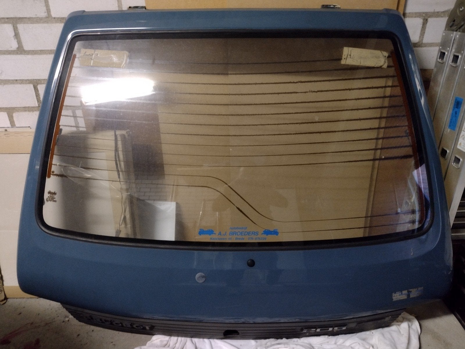 Achterklep Peugeot 205 phase 1, Ophalen, Gebruikt, Achterklep, Achter