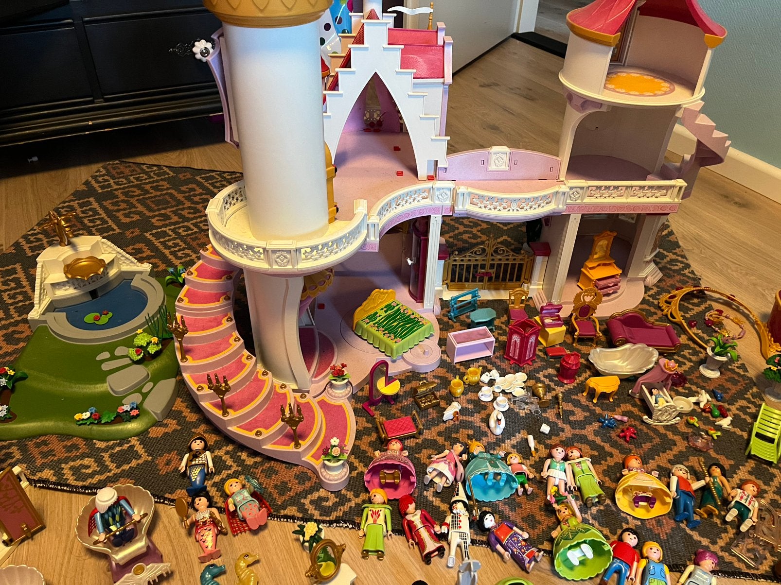 Grote Playmobil partij oa Prinsessen, Feeën & Zeemeerminnen, Ophalen, Gebruikt