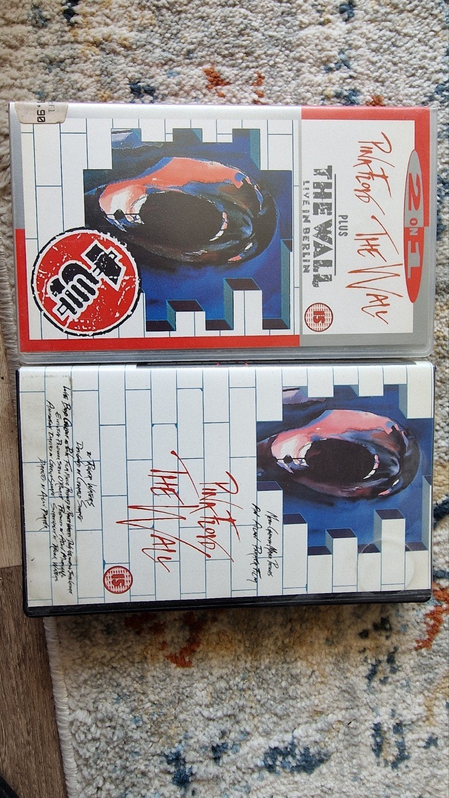 Pink Floyd - The Wall VHS (Live in Berlin), Vanaf 16 jaar, Ophalen of Verzenden, Gebruikt, Engels