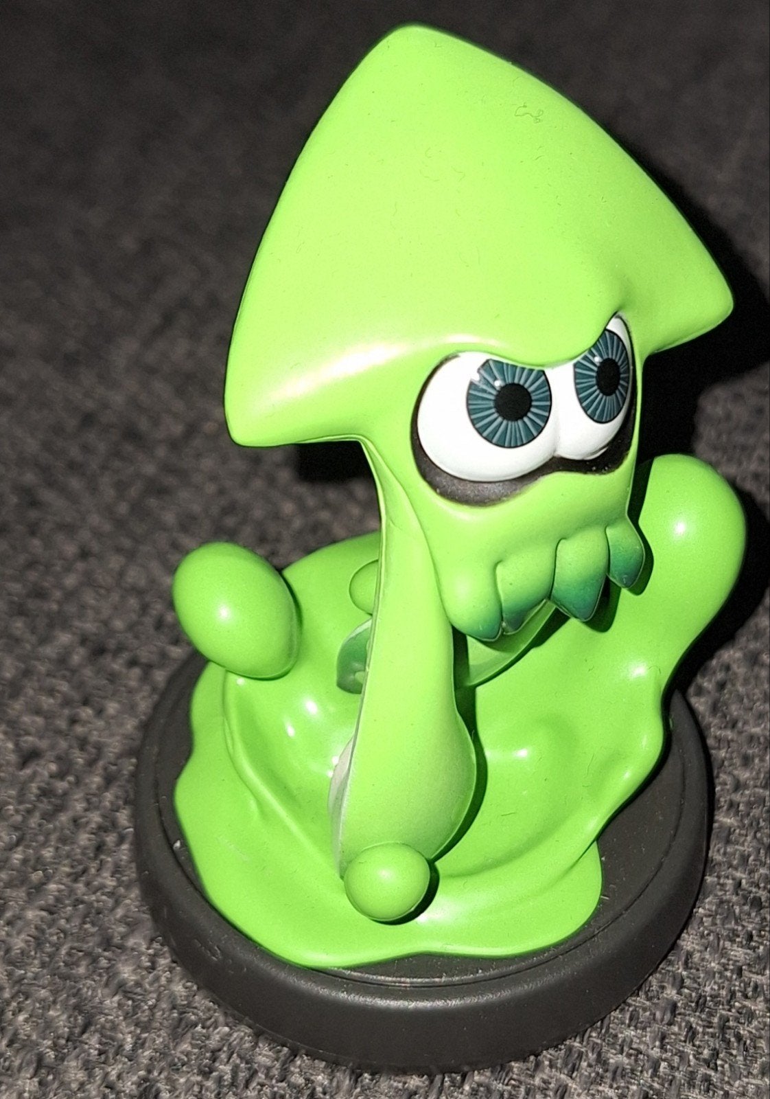 Splatoon Groene Inktvis Amiibo Figuur, Ophalen of Verzenden, Nintendo, Zo goed als nieuw