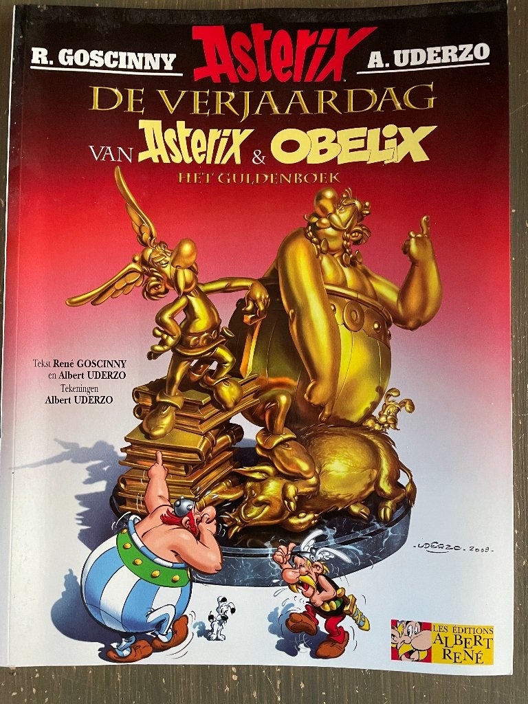 Asterix uitgeverij Les Editions Albert Rene, Boeken, Meerdere stripboeken, Ophalen of Verzenden, Gelezen
