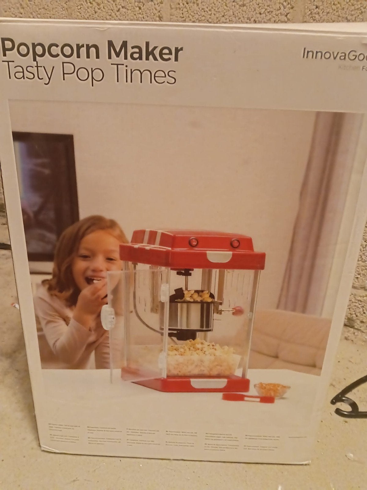 Popcornmachine InnovaGoods zgan, Ophalen of Verzenden