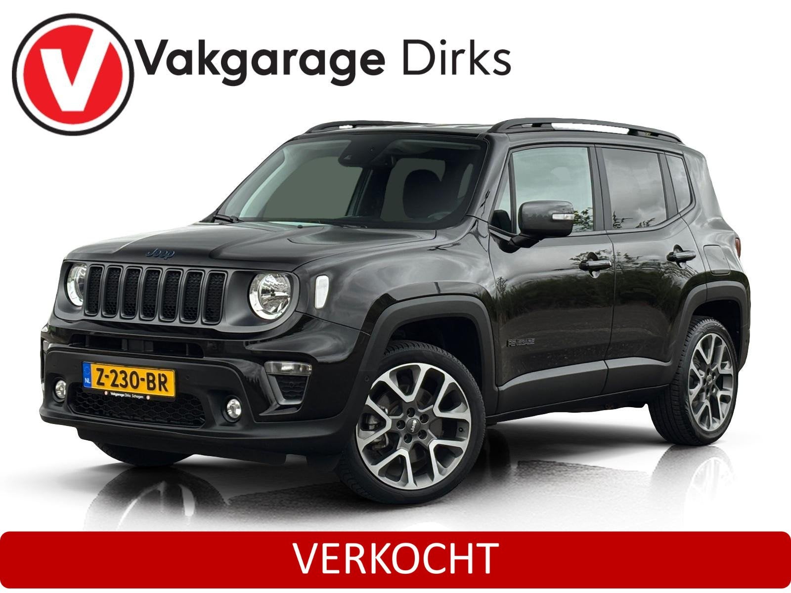 Jeep Renegade 4xe 240 Plug-in Hybrid Electric S ✅ ACC ✅, Auto's, Automaat, Dealer onderhouden, Stof, Gebruikt