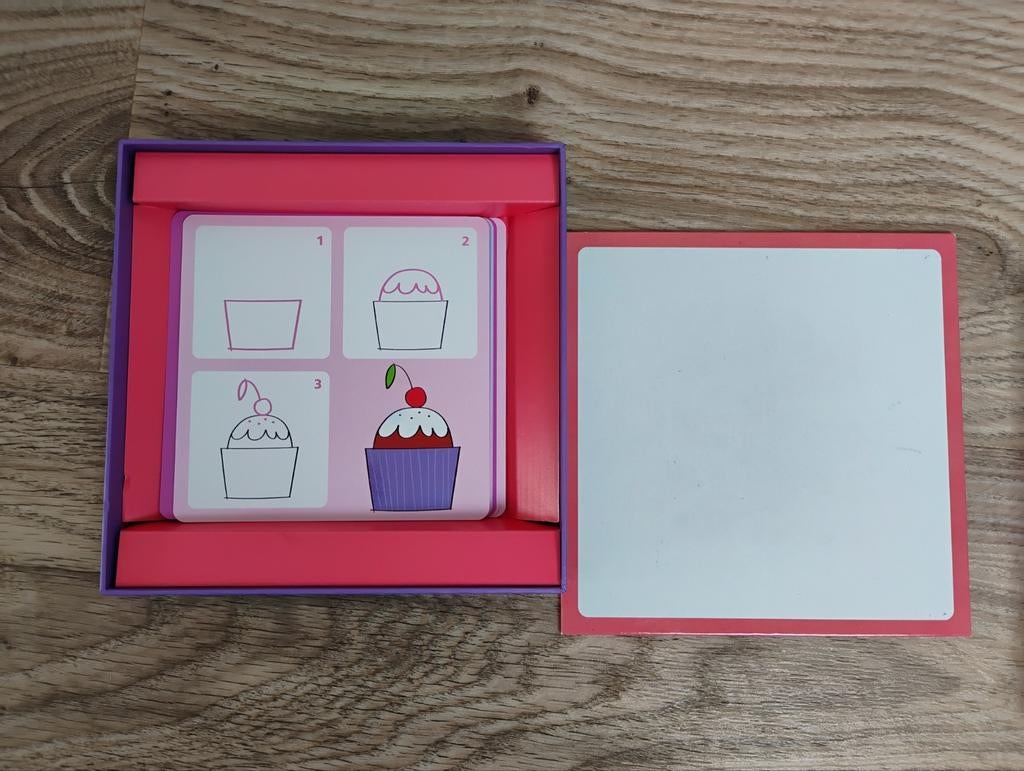 Djeco Step by Step Tekenset - Josephine and Co, Kinderen en Baby's, Speelgoed | Educatief en Creatief, Ophalen, Gebruikt, Knutselen