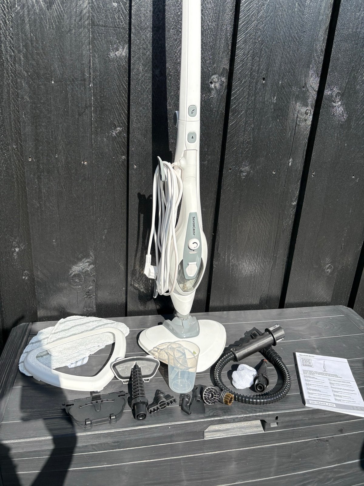 Silvercrest Stoomreiniger - Zo goed als nieuw, Witgoed en Apparatuur, Ophalen, Zo goed als nieuw, Stoomreiniger