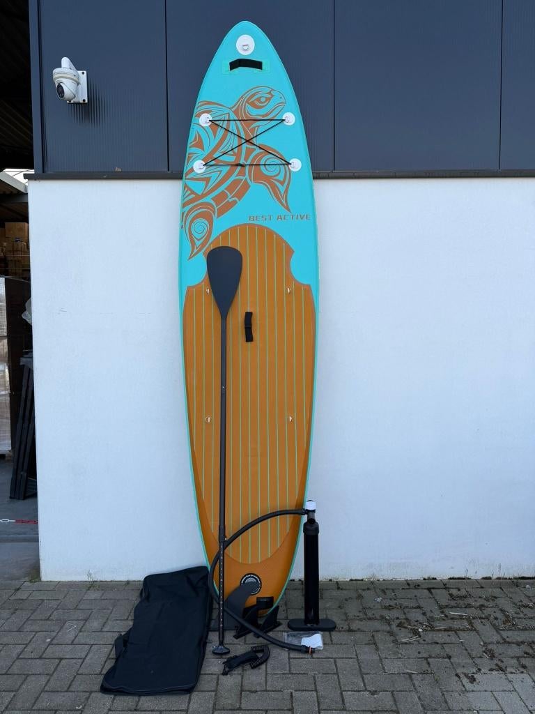 Best Active SUP Board Set - Nieuw - 320x81x15 cm - 150 kg, Watersport en Boten, Suppen, Ophalen, Nieuw, SUP-boards
