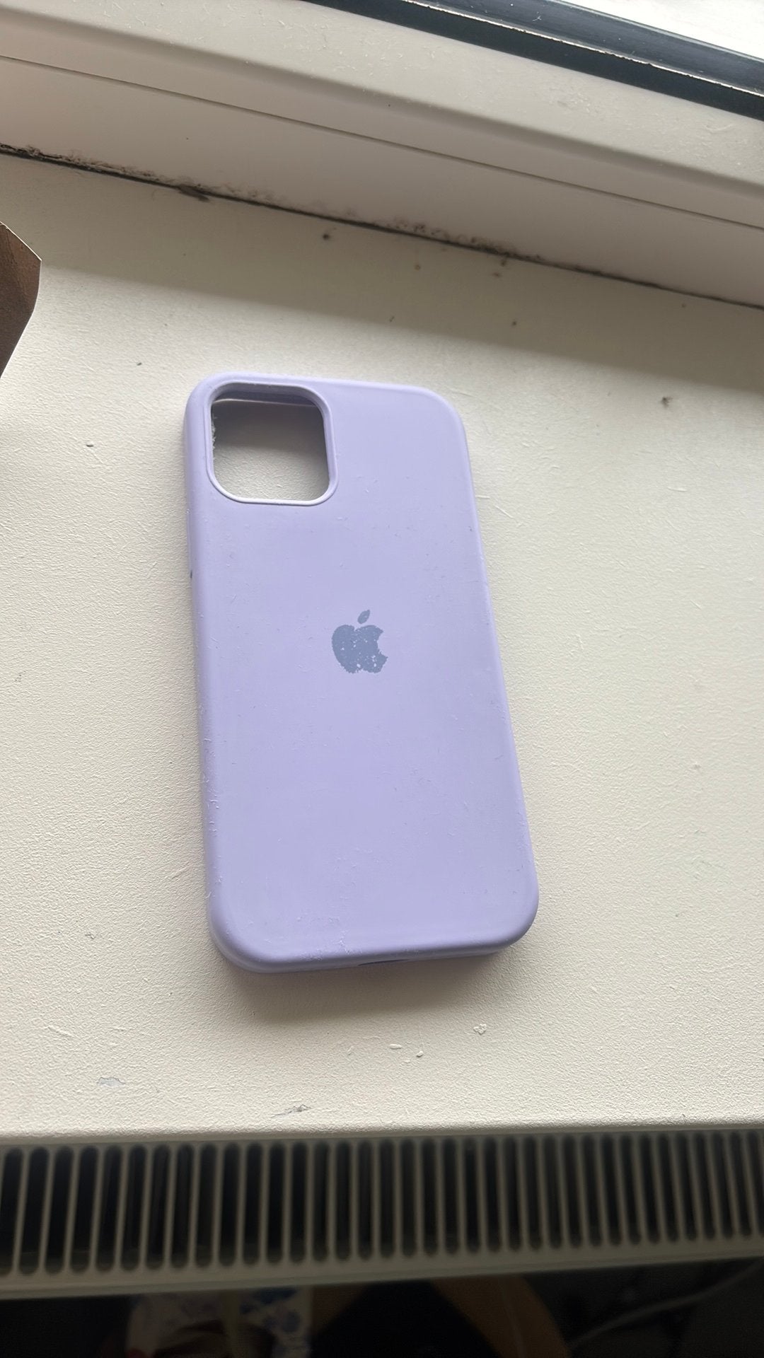 Apple telefoon hoesje lila iphone 12, Ophalen, Zo goed als nieuw
