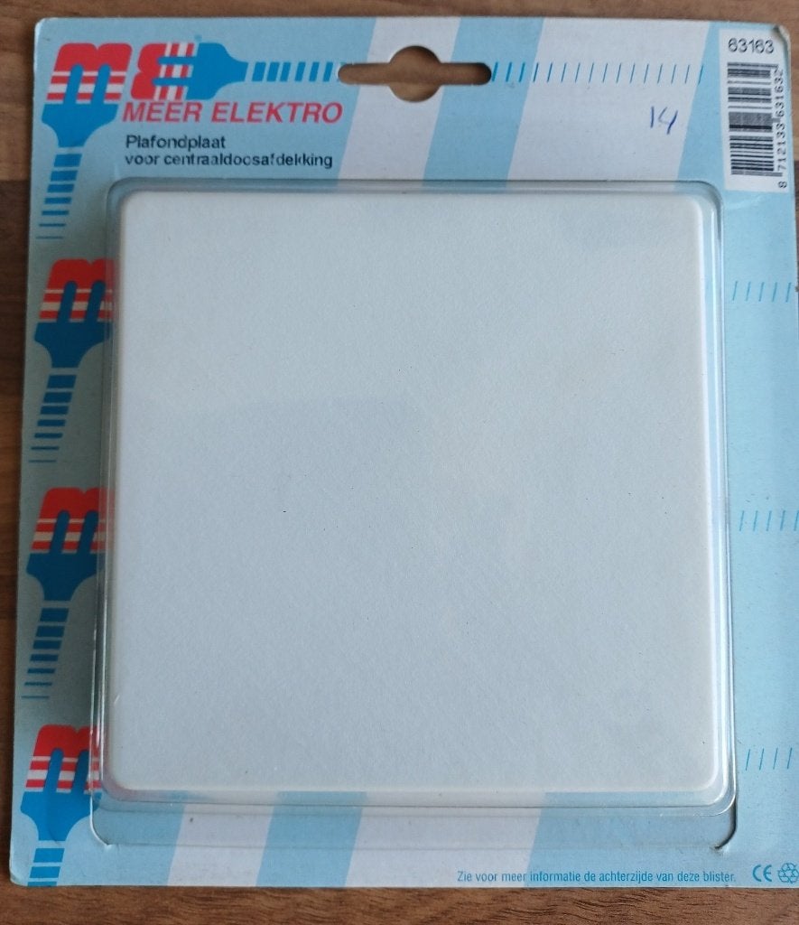 plafondplaten  voor centraaldoos afdekking, Ophalen of Verzenden, Nieuw, Kunststof