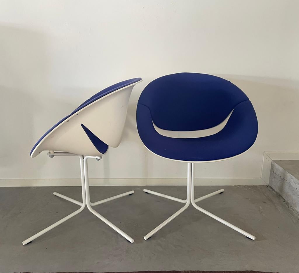 Set van twee design stoelen | So Happy Lounge Marco Maran, Ophalen, Gebruikt, Twee, Design