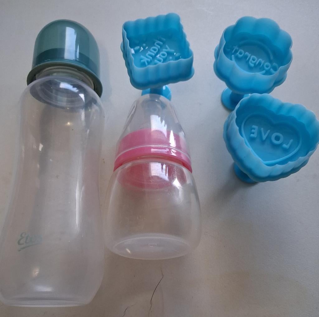 babyflessen en stempelvormpjes, Ophalen, Gebruikt, Overige typen