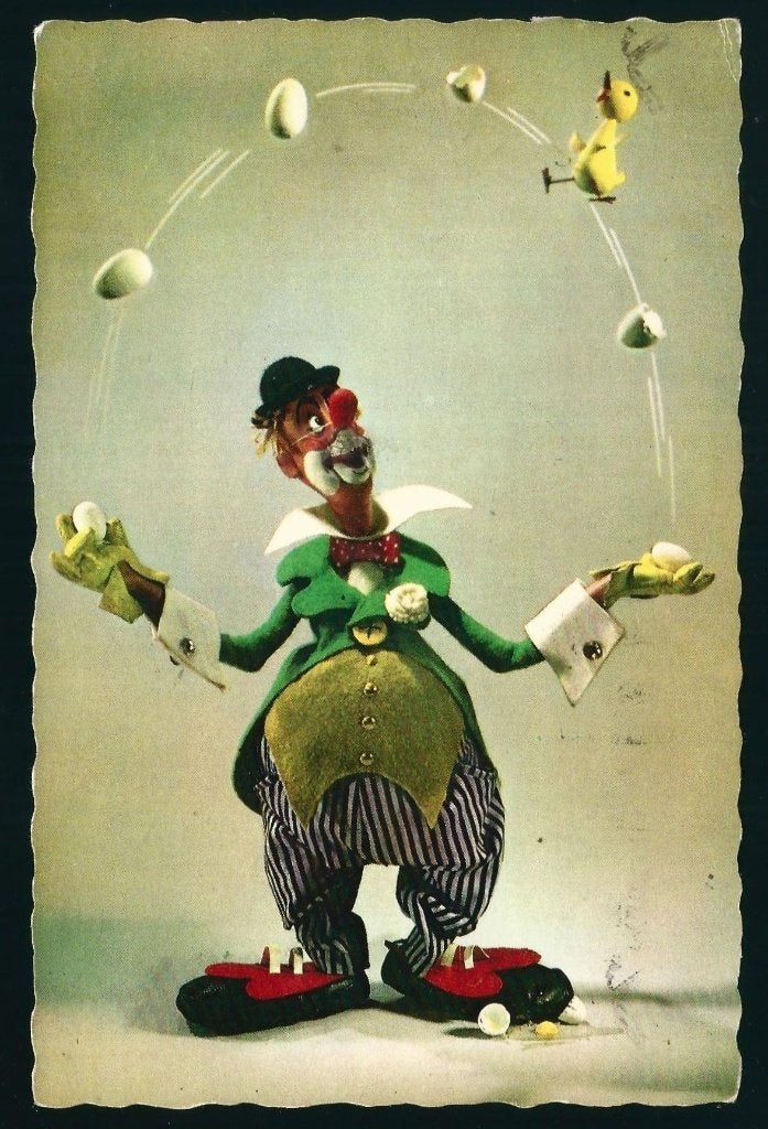 Joop Geesink Circus X16, Ophalen of Verzenden, 1940 tot 1960, Ongelopen, Sterren en Beroemdheden