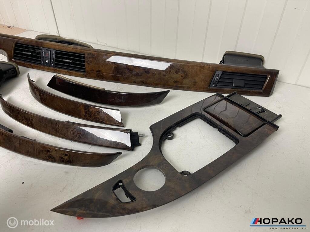 Interieurlijsten set BMW 5 serie E60 E61 hout / walnoot, Gebruikt, Einsteinlaan 5 rijswijk, Bmw, Ophalen of Verzenden