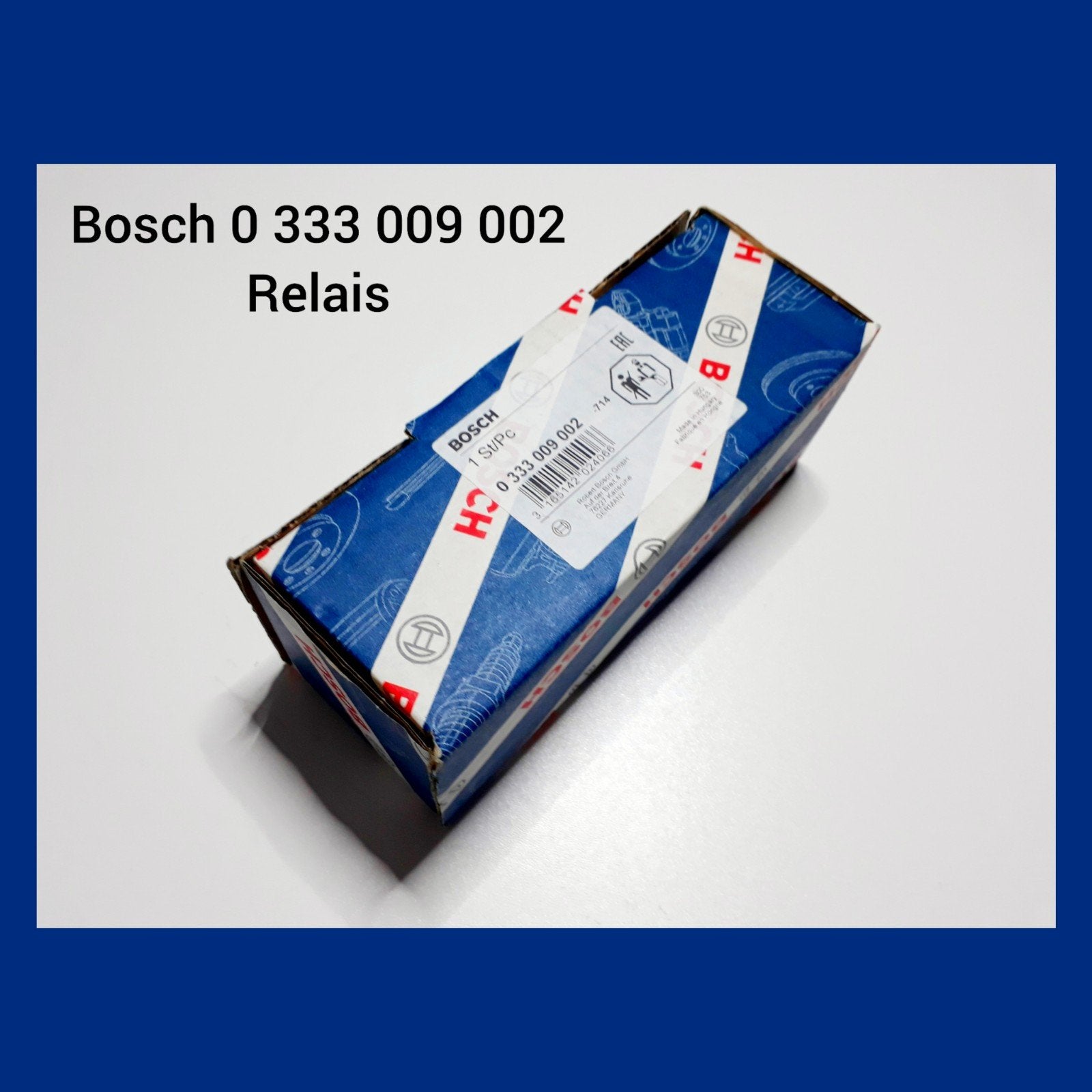 Relais Bosch 0 333 009 002 / Nieuw, New, Neu, Ophalen of Verzenden, Nieuw