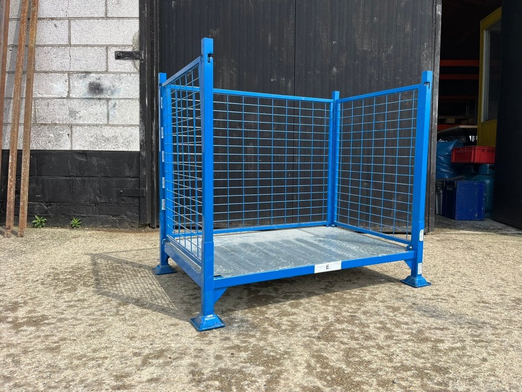 Stapelbare gitterbox – gaasbox (stapelbaar & demonteerbaar), Ophalen of Verzenden, Gebruikt