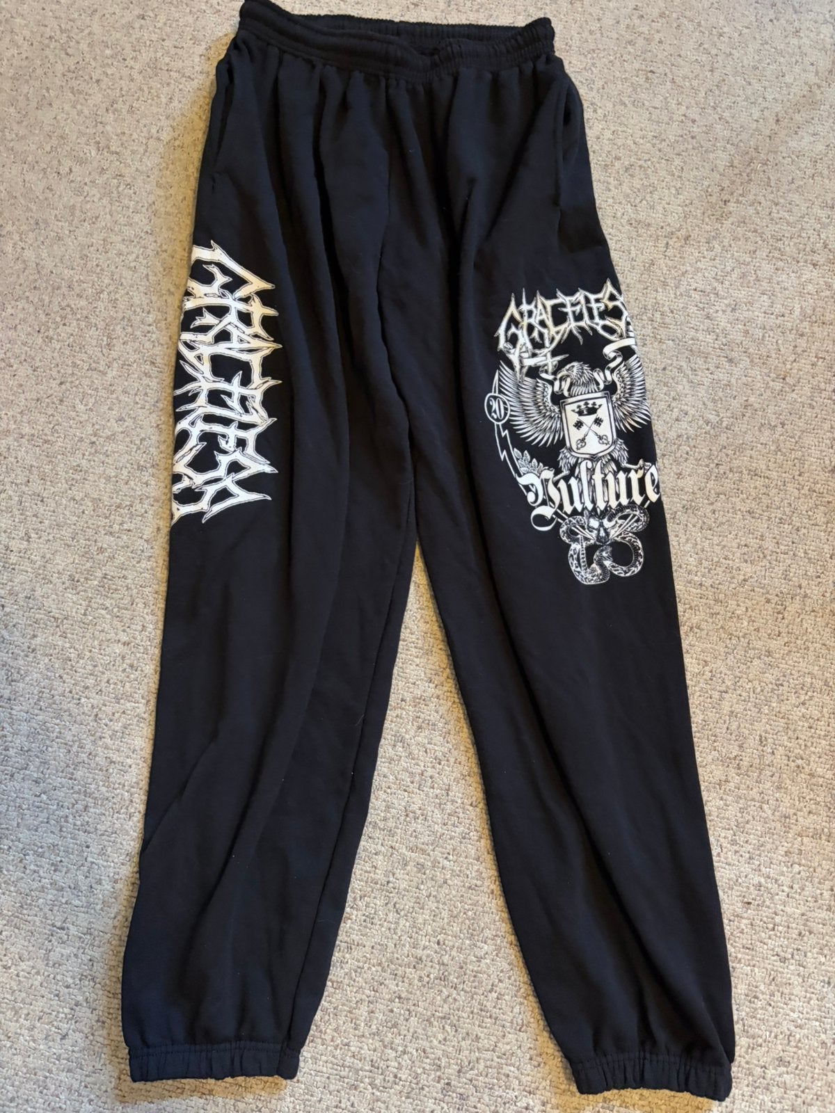 Graceless joggingbroek maat L nieuwstaat, Ophalen, Zwart, Zo goed als nieuw, Maat 42/44 (L)