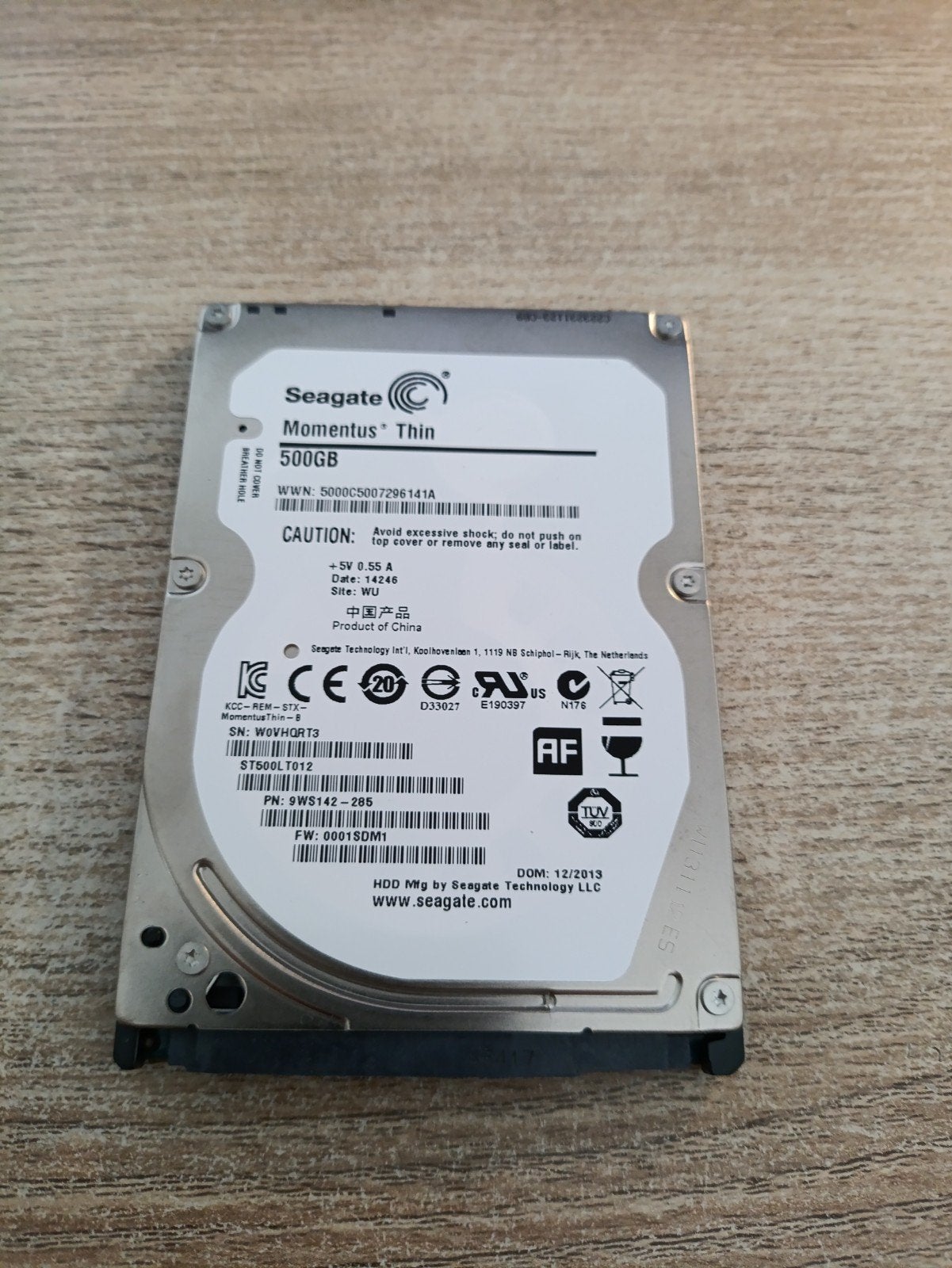Seagate 500gb harde schijf, Computers en Software, Intern, Gebruikt, 500gb, Ophalen of Verzenden