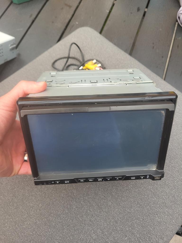 Autoradio met USB, navigatie en meer - Werkt perfect!, Ophalen of Verzenden, Gebruikt