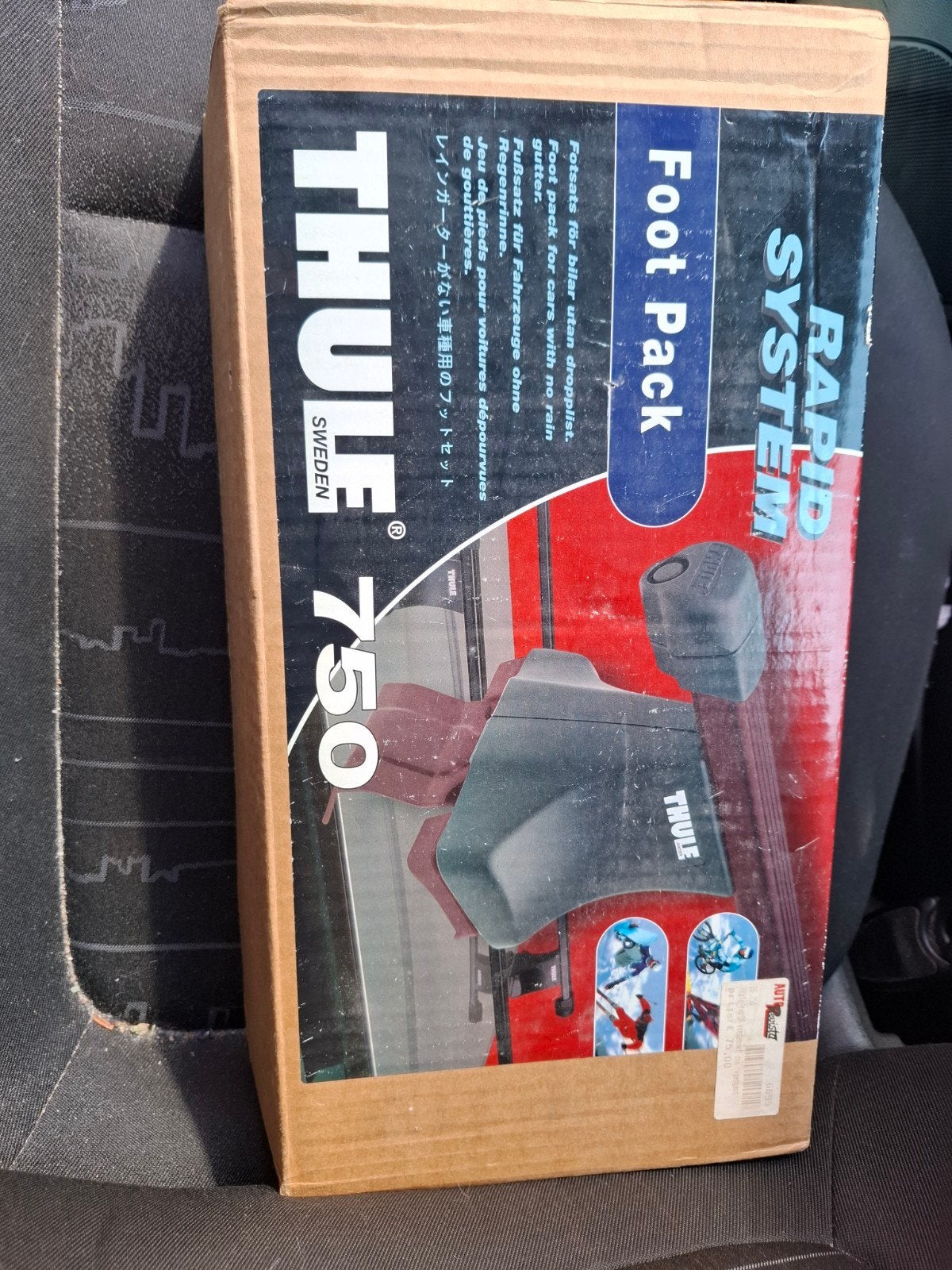 Thule Rapid System 750 Foot Pack - Dakdrager Voeten, Ophalen of Verzenden, Gebruikt