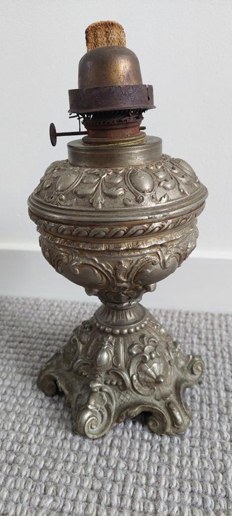 Neo-Barok petroleumlamp, Antiek en Kunst, Ophalen of Verzenden