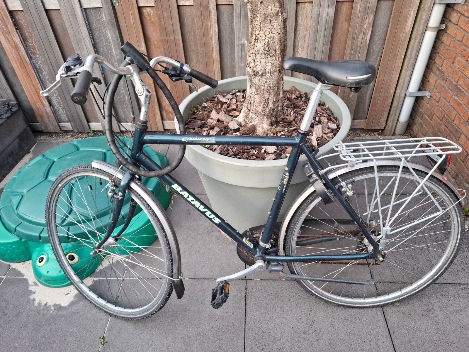 Opknapper retro Batavus fiets, Ophalen, Velgrem, Versnellingen, Batavus