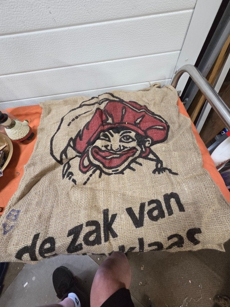 jute zak van sinterklaas, Ophalen of Verzenden, 'T Olde Gre-j, Info@toldegrej.nl, Endepoelstraat 20f Didam