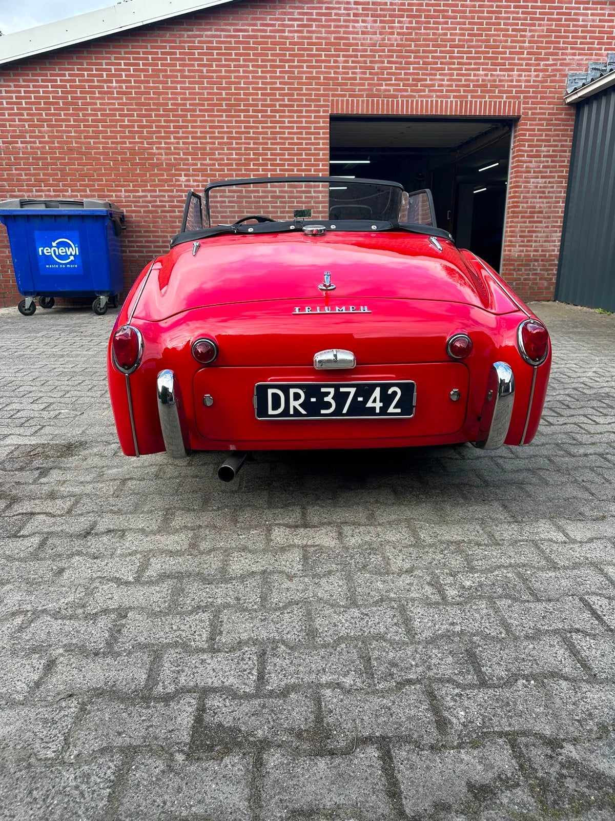 Triumph TR3 - 1959 - Rood - Oldtimer, foto 7