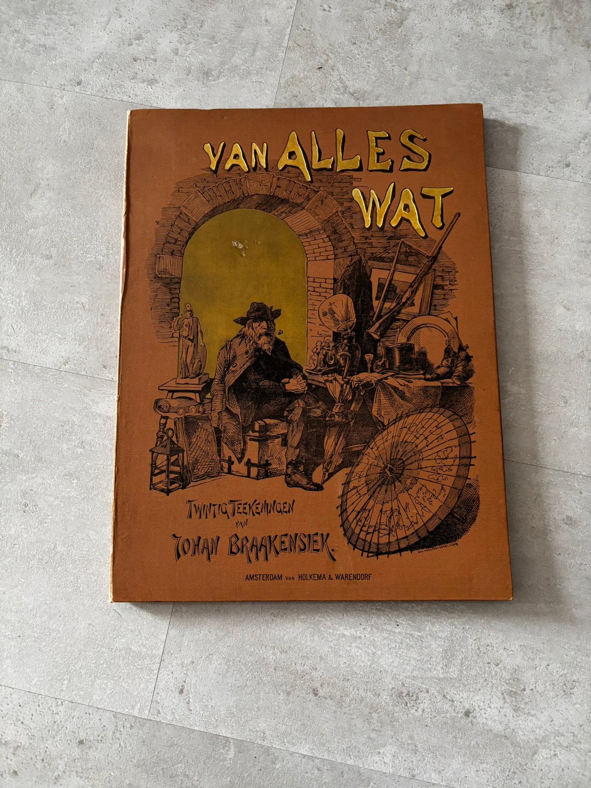 Twintig Teekeningen van Johan braakensiek, Ophalen