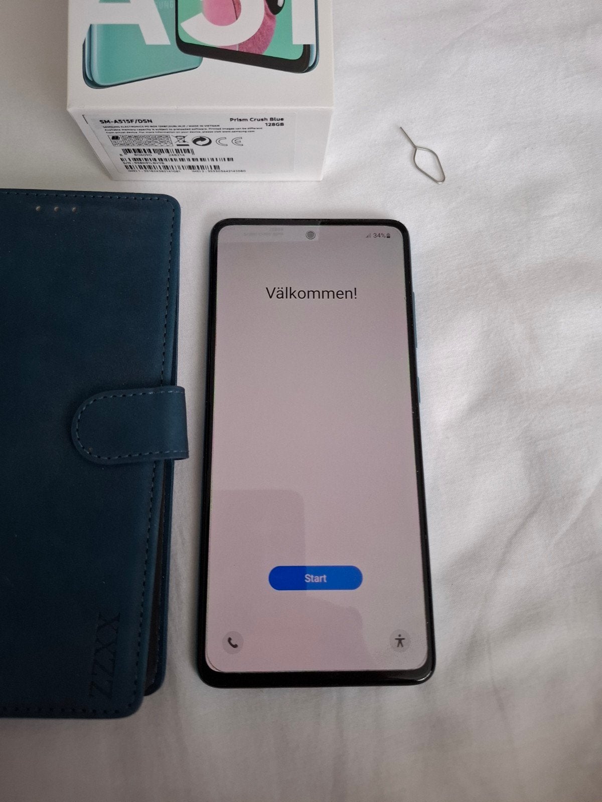 Samsung A51 prism crush blue 128gb, 128 GB, Ophalen, Blauw, Galaxy A