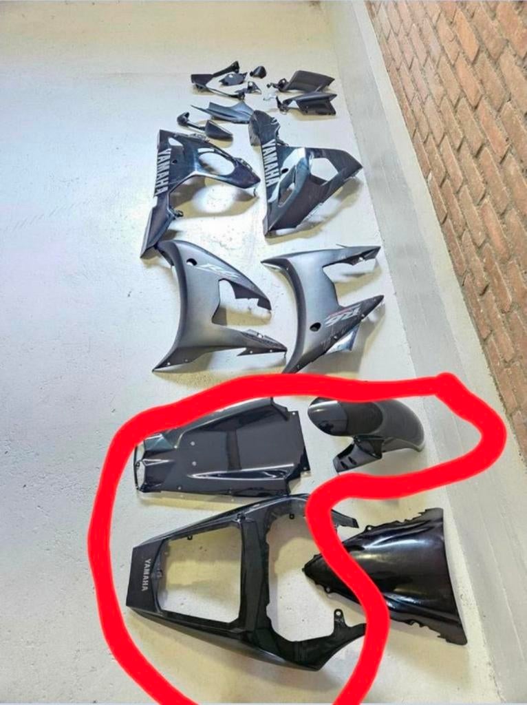 Yamaha R6 2005 fairings body kit, Ophalen of Verzenden