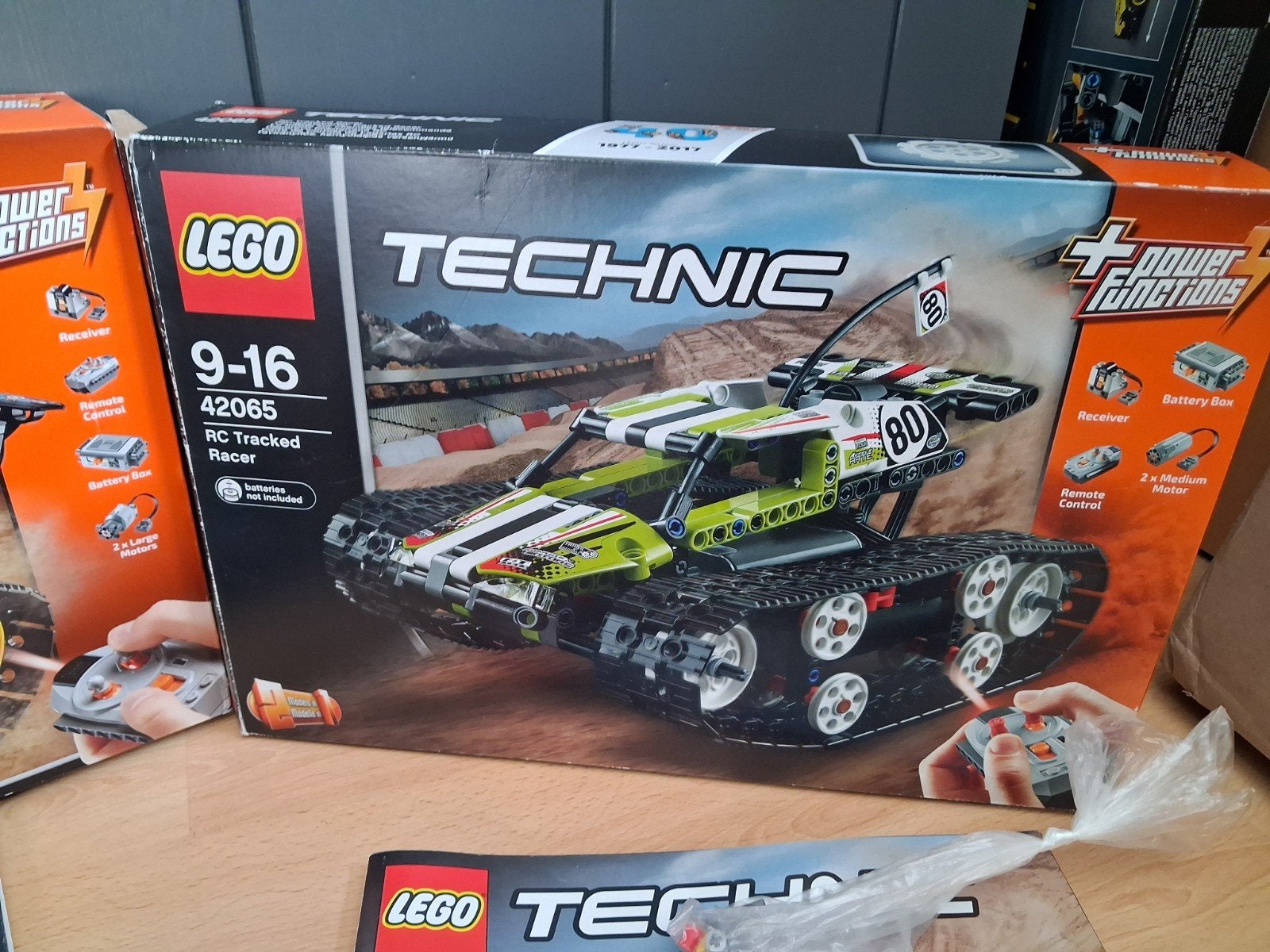 LEGO Technic RC Tracked Racer 42065 & Stunt Racer 42095, Ophalen, Zo goed als nieuw, Overige merken