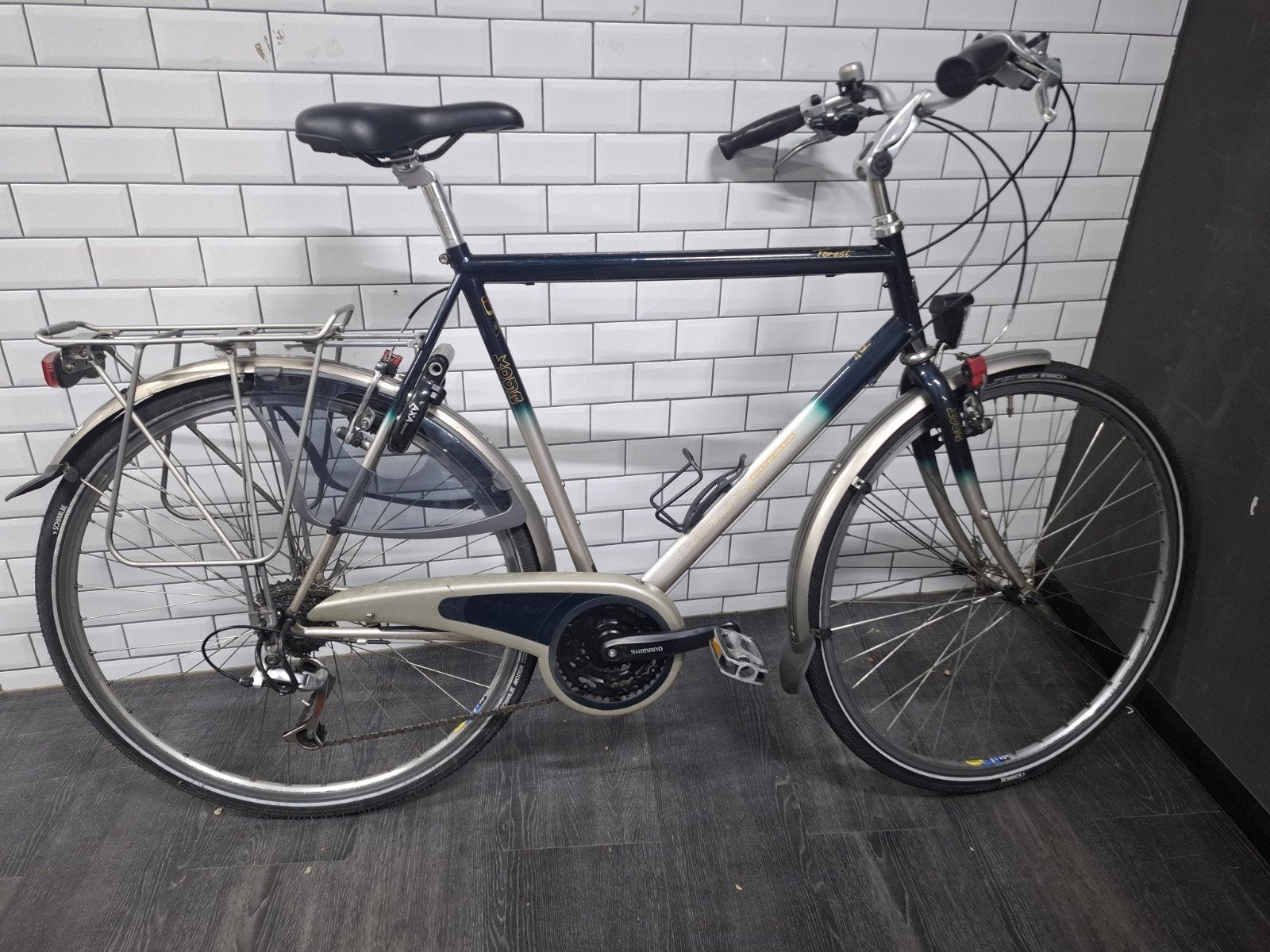 Koga Miyata Tourfiets 3x7 versnellingen, frame 60cm, Fietsen en Brommers, Gebruikt, Versnellingen, 57 tot 61 cm, Ophalen