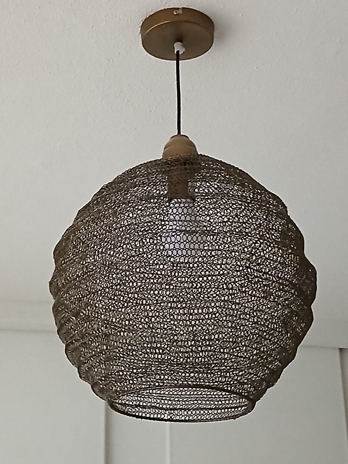 Gaas hanglamp, Huis en Inrichting, Ophalen of Verzenden, Zo goed als nieuw