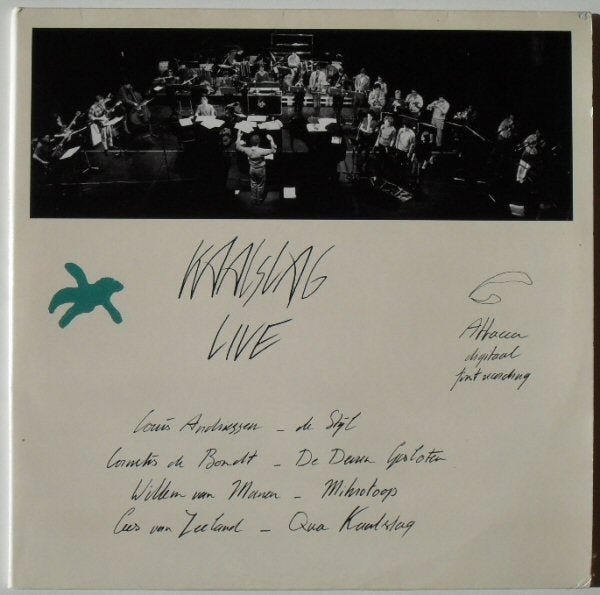 Various Dutch Composers–Kaalslag Live 2xLP 1987 contemporary, Cd's en Dvd's, Gebruikt, 1980 tot heden, Ophalen of Verzenden, 12 inch