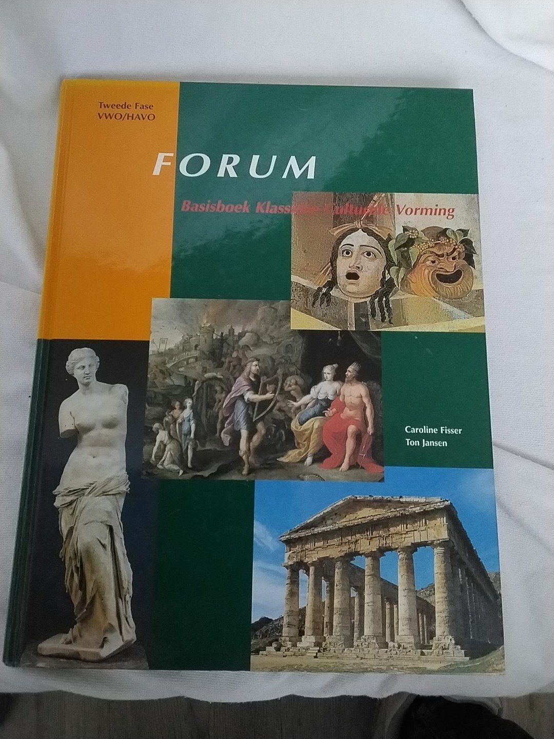 FORUM Basisboek Klassieke Culturele Vorming VWO/HAVO, Alpha, Gelezen, Caroline Fisser, Ton Jansen, HBO