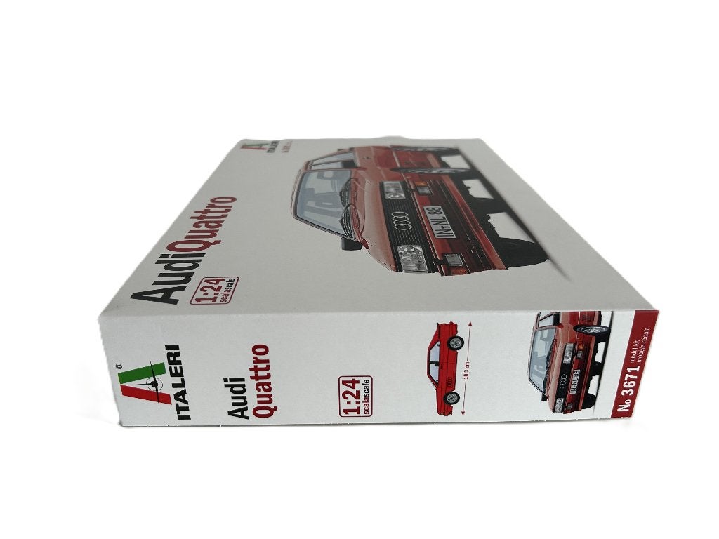 Italeri Audi Quattro 1/24 ITA-3671 nieuw, Verzenden, Groter dan 1:32, Nieuw, Italeri
