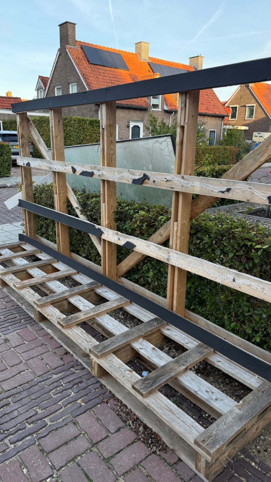 GRATIS AF TE HALEN - Pallet hout voor kachel, Minder dan 3 m³, Ophalen