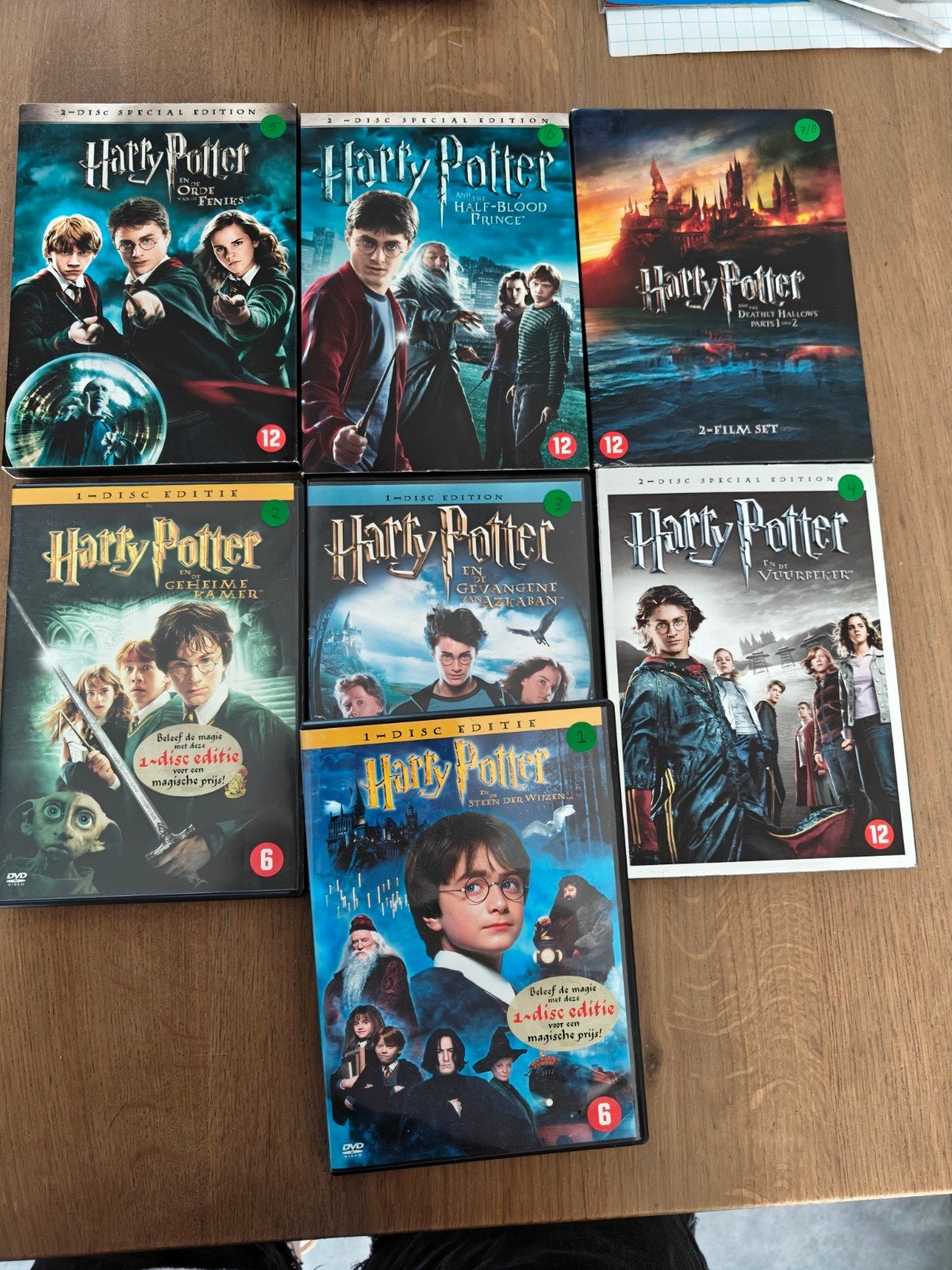 Harry Potter DVD Collectie - Diverse Films, Ophalen, Avontuur, Speciale editie, Nederlands