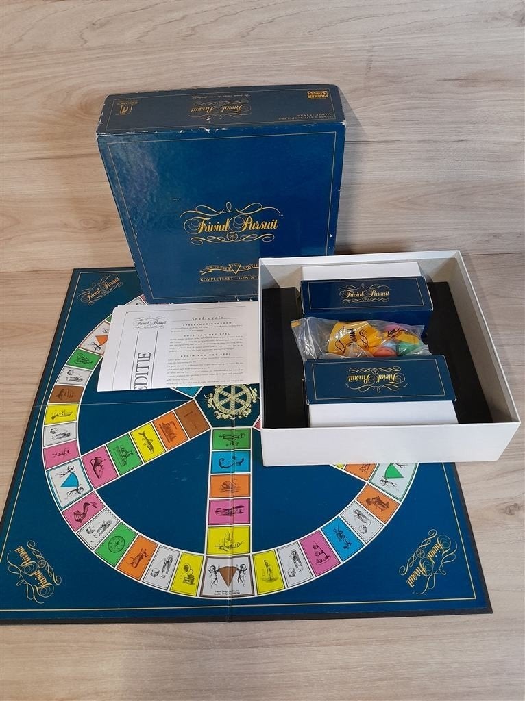 Trivial Pursuit - de tweede genus editie - triviant - s5589, Hobby en Vrije tijd, Gezelschapsspellen | Bordspellen, Verzenden