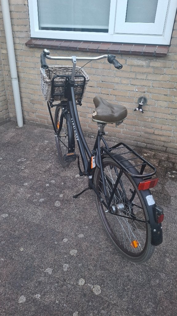 Meisjesfiets 26 inch, Terugtraprem, Gebruikt, Versnellingen, Ophalen